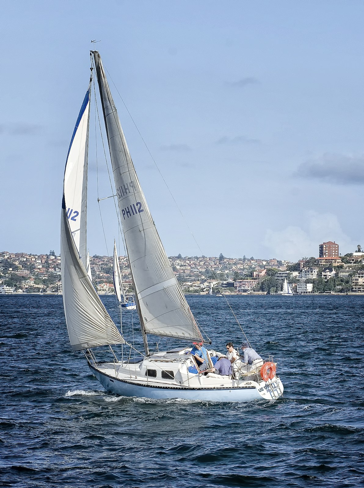 0875  SEA PALMS   Sail No: PH112 - IMAGE BY:  Hazel Hogarth
TAKEN:  February 2007